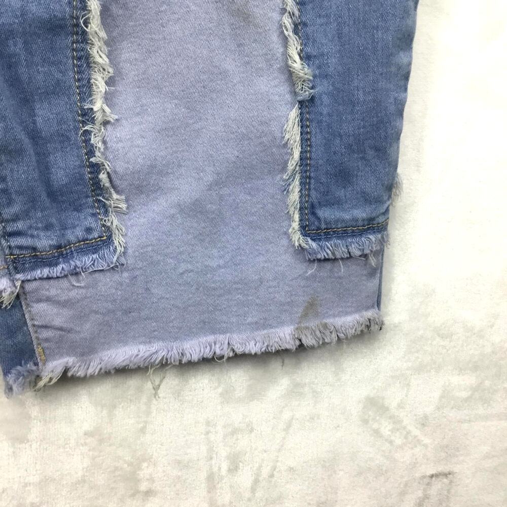 ASHLEY STEWART Patchwork Denim Mom Jeans Women's Size 12 - Picture 7 of 10